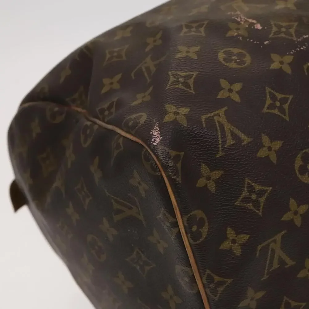 LOUIS VUITTON Monogram Keepall 55 Boston Bag M41424